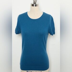 Short-sleeve 100% Cashmere T-shirt[NEW]